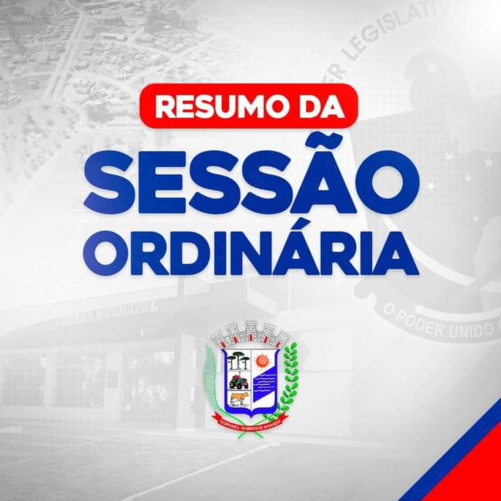 7ª sessão Ordinária do Quarto Período da Sétima Legislatura  