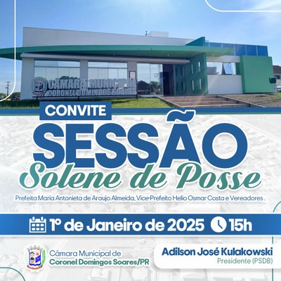 Sessão Solene de Posse