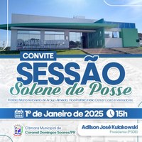 Sessão Solene de Posse